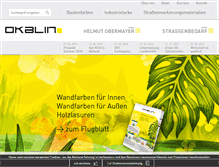 Tablet Screenshot of okalin.at